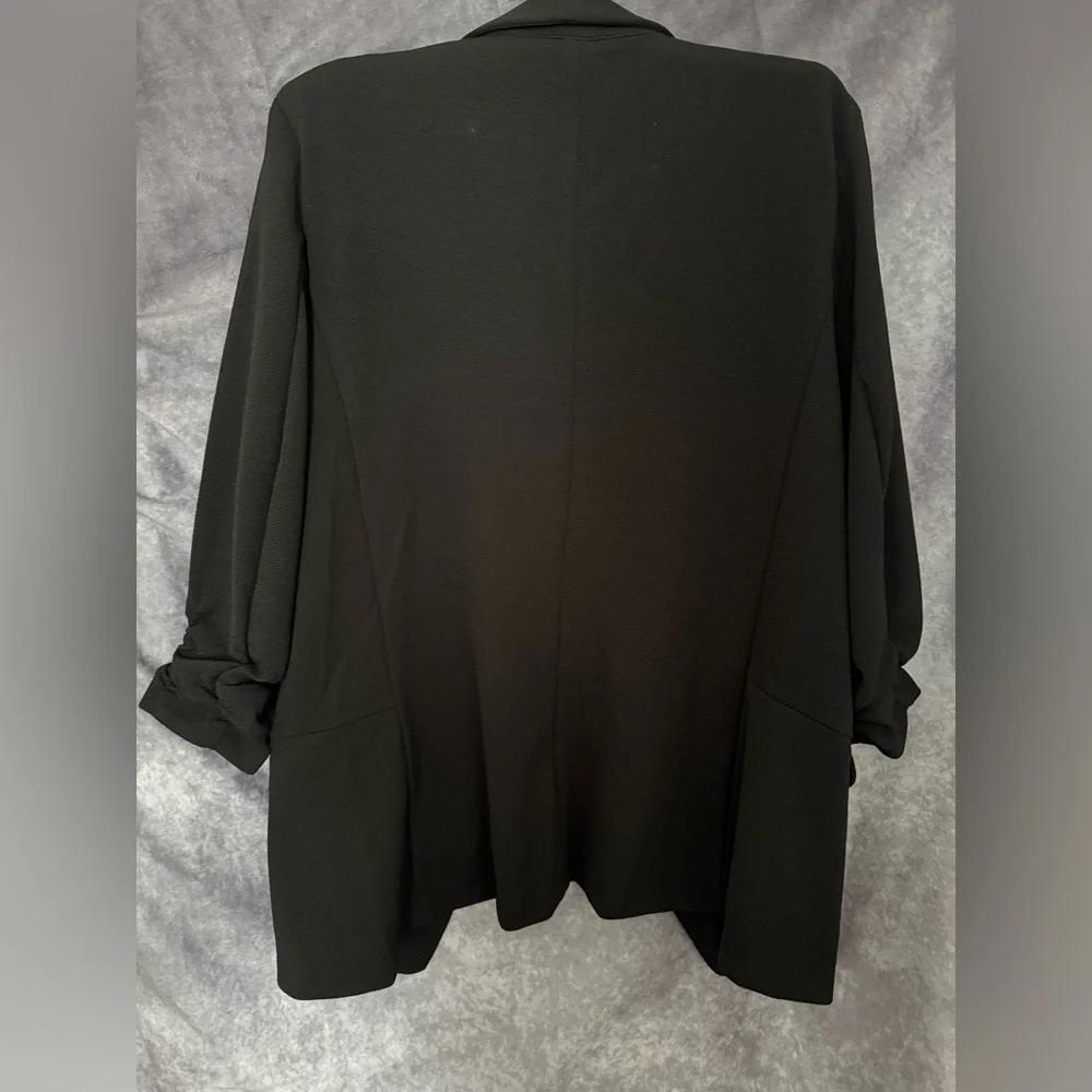 Bar III Deep Black Blazer - Picture 2 of 4